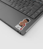 Muhammad Ali laptop stickers