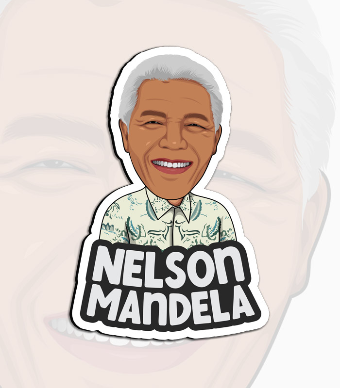 Nelson Mandela Fridge magnets