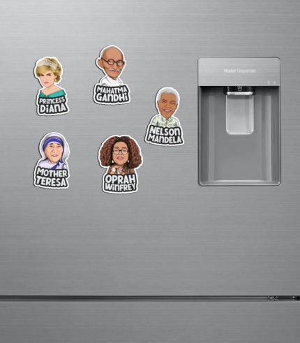 Inspirational People Magnet Stickers