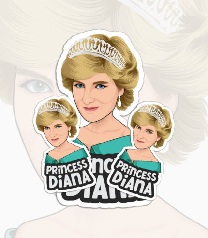 Princess Diana Stickers